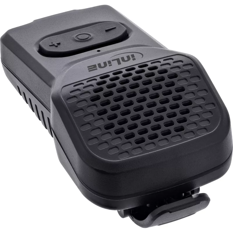 Mono portatīvais skaļrunis InLine 55383 — melns, draiveris 2,8 cm, Bluetooth 2,4 GHz (darbības rādiuss 10 m)