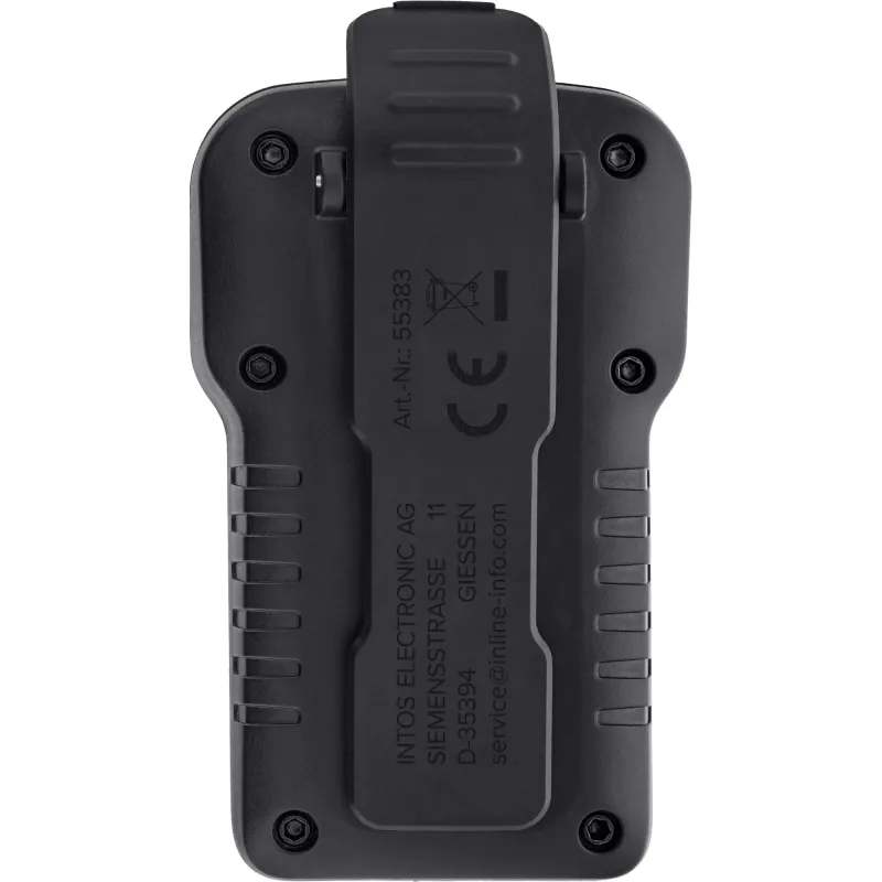 Mono portatīvais skaļrunis InLine 55383 — melns, draiveris 2,8 cm, Bluetooth 2,4 GHz (darbības rādiuss 10 m)