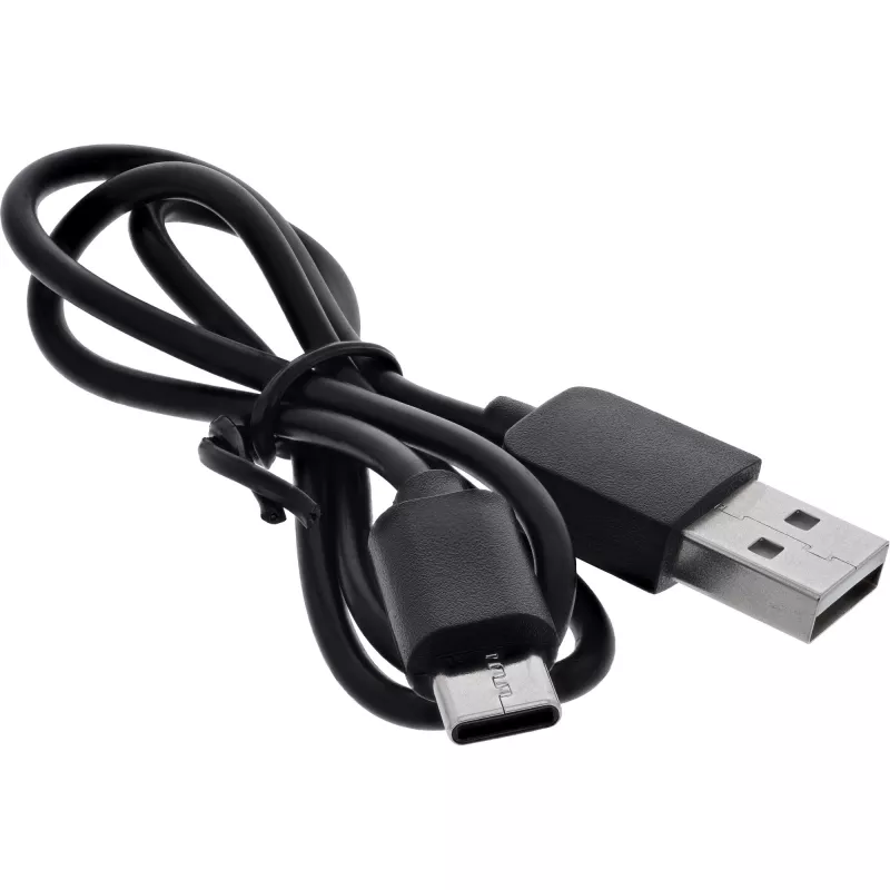 Mono portatīvais skaļrunis InLine 55383 — melns, draiveris 2,8 cm, Bluetooth 2,4 GHz (darbības rādiuss 10 m)
