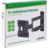 InLine 23103B televizora stiprinājums/statīvs 109,2 cm (43 collas) Melns