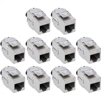 Keystone modulis InLine 76202V — izmēri 20×34×15 mm, kompakts tīkla piederums