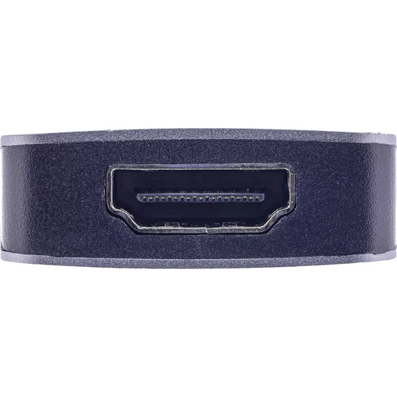 InLine 33271A saskarnes centrmezgls USB 3.2 Gen 1 (3.1 Gen 1) Type-C 5000 Mbit/s pelēks