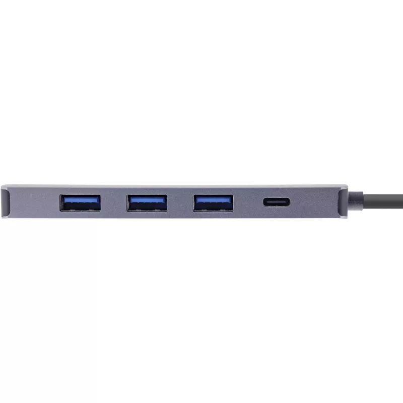 InLine 33271A saskarnes centrmezgls USB 3.2 Gen 1 (3.1 Gen 1) Type-C 5000 Mbit/s pelēks