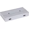 InLine 35395M saskarnes centrmezgls USB 3.2 Gen 2 (3.1 Gen 2) Type-C 10000 Mbit/s Sudraba krāsā