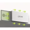 InLine 35395M saskarnes centrmezgls USB 3.2 Gen 2 (3.1 Gen 2) Type-C 10000 Mbit/s Sudraba krāsā