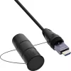 HDMI kabelis InLine 17950T, 50 m, HDMI Type A vīriešu–vīriešu, HDMI 2.1, 48 Gbit/s, melns