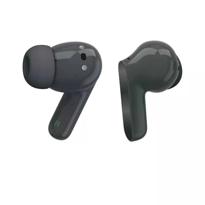 Austiņas MOTOROLA Moto Buds Bass TWS Bluetooth ievietojamās zvaniem un mūzikai, melnas, 51 g