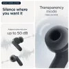 Austiņas MOTOROLA Moto Buds Bass TWS Bluetooth ievietojamās zvaniem un mūzikai, melnas, 51 g