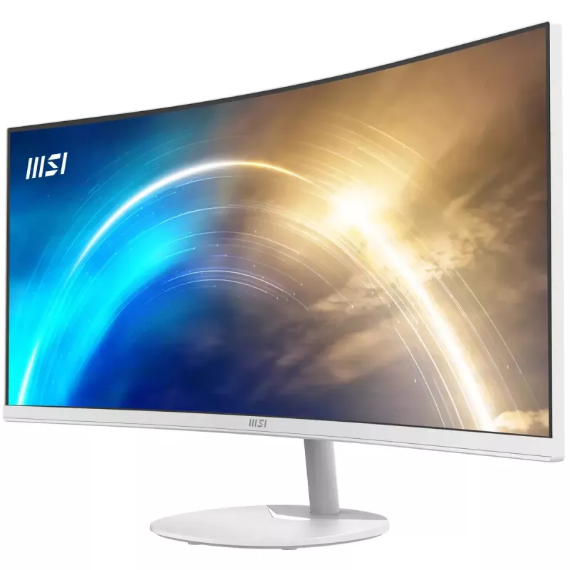 MSI Pro MP341CQ datora monitors 86,4 cm (34 collas) 3440 x 1440 pikseļi UltraWide Quad HD balts