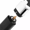 Bezvadu uzlādējamais matu trimeris MANTA HT-01BK — USB-C, IPX7 ūdensizturīgs, 90 min baterija, 6 + 4 magnētiski uzgaļi