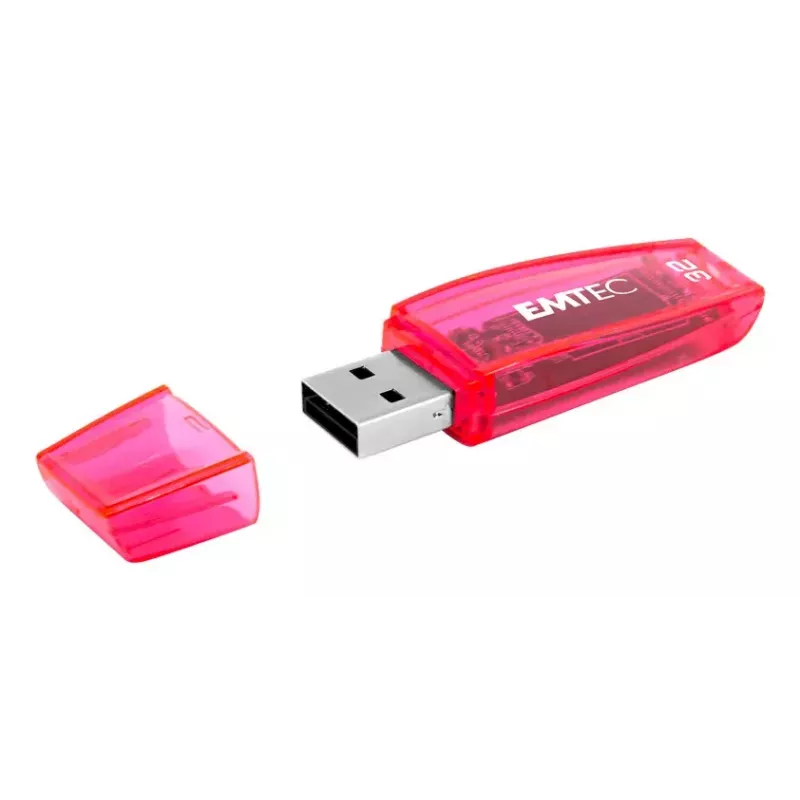 Emtec C410 Neon USB 2.0 zibatmiņas disks 8 GB, 3 gab. iepakojums