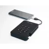 iStorage diskAshur2 256-bitu 1 TB USB 3.2 drošs šifrēts cietvielu disks - melns IS-DA2-256-SSD-1TB-B