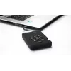 iStorage diskAshur2 256-bitu 1 TB USB 3.2 drošs šifrēts cietvielu disks - melns IS-DA2-256-SSD-1TB-B