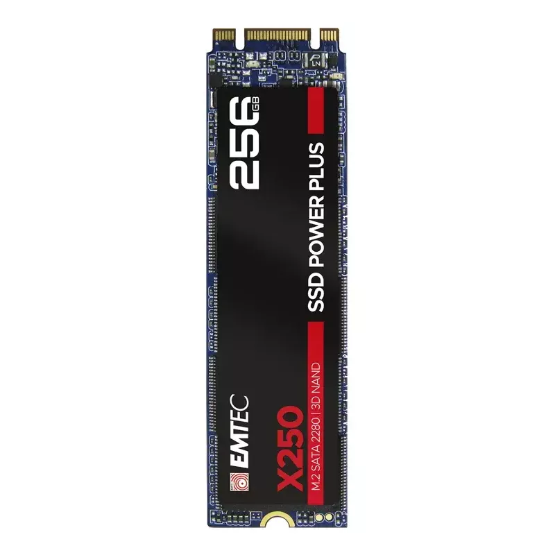 SSD disks Emtec 256 GB M.2 Serial ATA III 3D NAND X250