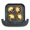 Picas krāsns Severin FR 2464 2200 W melna sudraba 1 pica