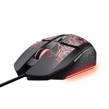 Trust GXT 113 Felox pele Spēļu Labās rokas USB A tipa Optiskā 6400 DPI