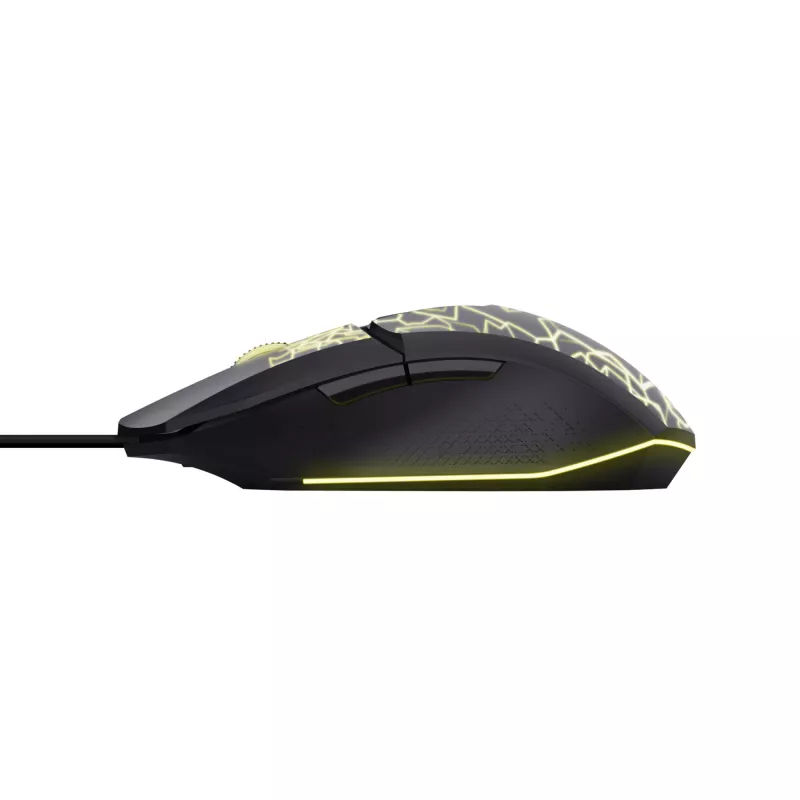 Trust GXT 113 Felox pele Spēļu Labās rokas USB A tipa Optiskā 6400 DPI