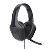 Trust GXT 417 Zirox austiņas ar vadu, galvas stīpa, spēlēm, melnas