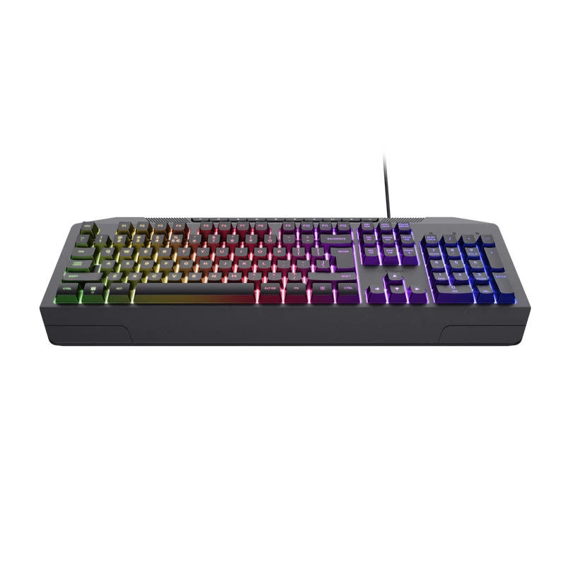 Trust GXT 836 EVOCX tastatūra spēlēm USB Vācu Melna