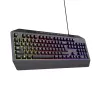 Trust GXT 836 EVOCX tastatūra spēlēm USB Vācu Melna