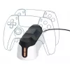 Uzlādes statīvs Trust GXT 228 Dual priekš PlayStation 5, melns un balts