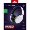 Trust GXT 490 FAYZO austiņas ar vadu, galvas saiti, motocikliem, USB A tips, melnā un baltā krāsā