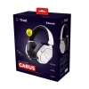 Trust GXT 493W Carus austiņas vadu un bezvadu, galvas lente, ķivere Spēļu USB Type-C / USB Type-A Bluetooth Balts