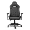 Universāla spēļu krēsla TRUST GXT 723 — polsterēts sēdeklis, maks. slodze 150 kg, 710×750 mm, augstums līdz 134 cm, pelēka