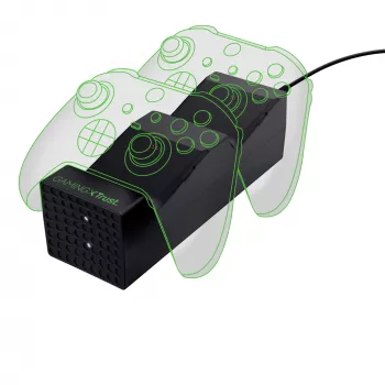 Trust GXT 250 Duo uzlādes dokstacija Xbox Series X|S