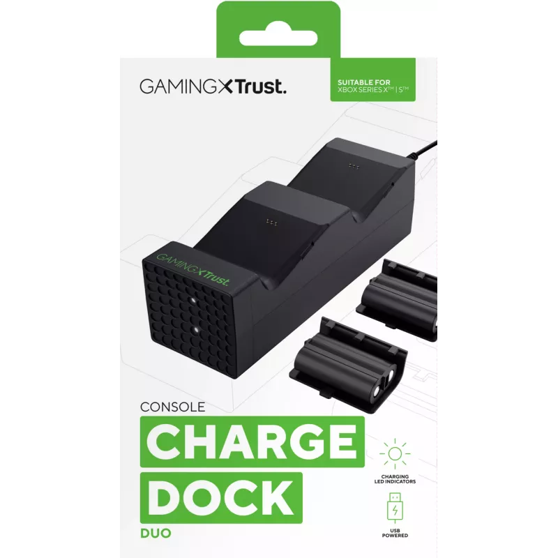 Trust GXT 250 Gaming controls Melns USB
