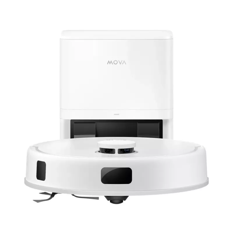 Putekļsūcējs robots MOVA Tech E20 Plus bez maisiņa, balts