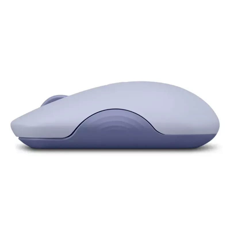 Bezvadu Bluetooth biroja pele Lenovo 350 — piemērota abām rokām, optiska 2400 DPI, 6 pogas, zila