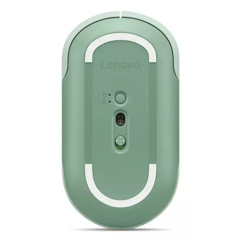 Pele Lenovo 350 piemērota abām rokām Bluetooth optiskā 2400 DPI, 6 pogas, zaļa