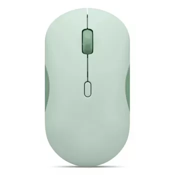 Pele Lenovo 350 piemērota abām rokām Bluetooth optiskā 2400 DPI, 6 pogas, zaļa