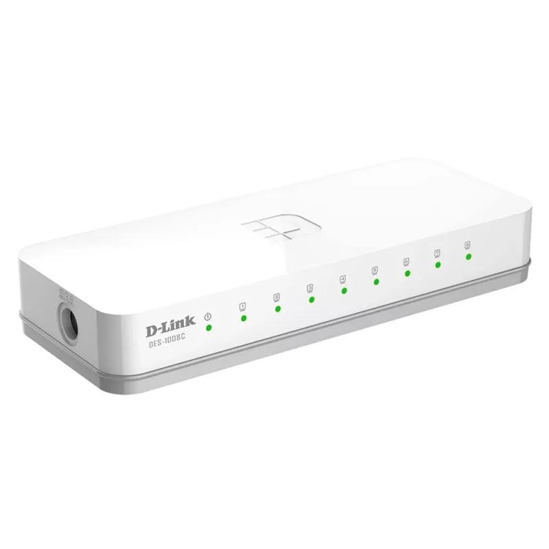 D-Link 0 Nepārvaldāms Ātrais Ethernet (10/100) Galda Balts