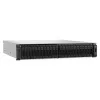 QNAP TS-H3077AFU-R7-64G NAS/krātuves serveris statņu (2U) AMD Ryzen™ 5 64 GB DDR5 0 TB QuTS hero Melns, Metālisks