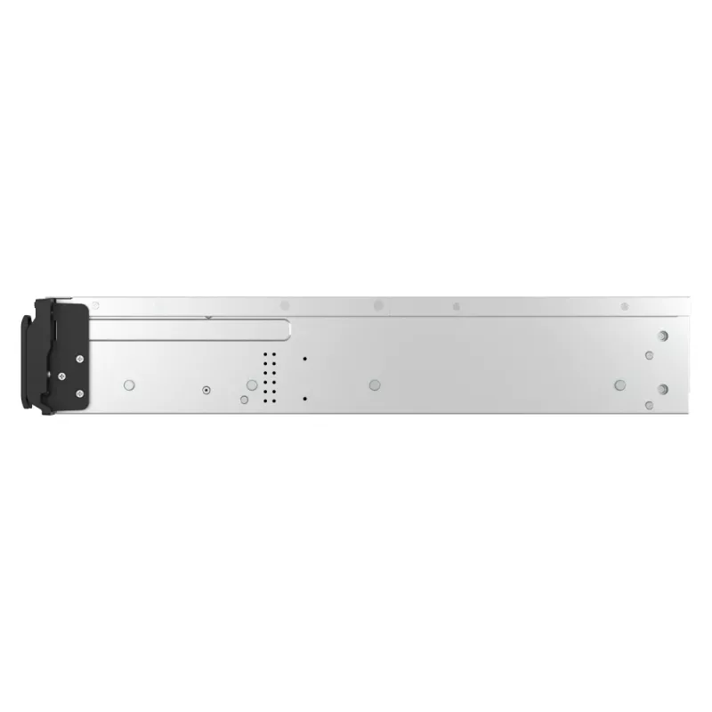 QNAP TS-H3077AFU-R7-64G NAS/krātuves serveris statņu (2U) AMD Ryzen™ 5 64 GB DDR5 0 TB QuTS hero Melns, Metālisks