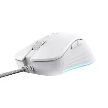 Trust GXT924W YBAR+ pele Spēlēm Labās rokas USB Type-A Optiskā 25600 DPI