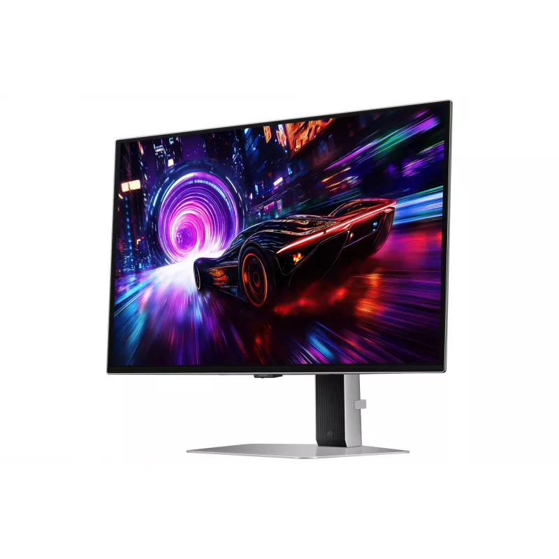 Datormonitors Samsung S27FG814SU 27 collas 4K UHD OLED 2160×3840, 0,03 ms, 178° skata leņķis, VESA, augstuma regulēšana, metālisks