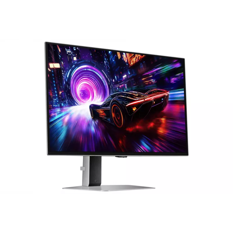 Datormonitors Samsung S27FG814SU 27 collas 4K UHD OLED 2160×3840, 0,03 ms, 178° skata leņķis, VESA, augstuma regulēšana, metālisks