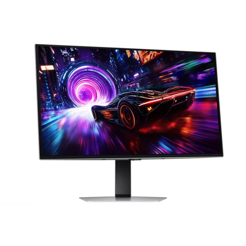 Datormonitors Samsung S27FG814SU 27 collas 4K UHD OLED 2160×3840, 0,03 ms, 178° skata leņķis, VESA, augstuma regulēšana, metālisks