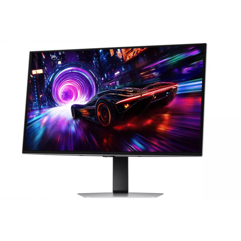 Datormonitors Samsung S27FG814SU 27 collas 4K UHD OLED 2160×3840, 0,03 ms, 178° skata leņķis, VESA, augstuma regulēšana, metālisks