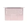 Apple MacBook Neo 13 collas — A18 Pro 6 kodolu CPU, 5 kodolu GPU, 8 GB RAM, 256 GB SSD, 2408×1506 displejs, rozā