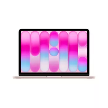 Apple MacBook Neo 13 collas — A18 Pro 6 kodolu CPU, 5 kodolu GPU, 8 GB RAM, 256 GB SSD, 2408×1506 displejs, rozā