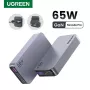 Iekštelpu lādētājs UGREEN Nexode Pro 65W GaN ceļojumu lādētājs