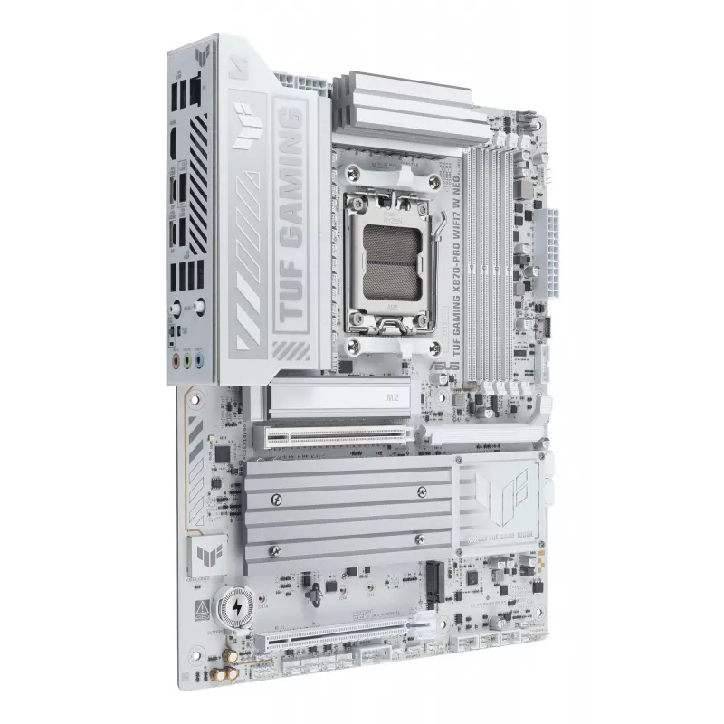 Mātesplate ASUS TUF GAMING X870-PRO WIFI7 W NEO, AMD X870, Socket AM5, ATX, DDR5, 4 DIMM, 256 GB, Wi‑Fi 7, 5Gb Ethernet