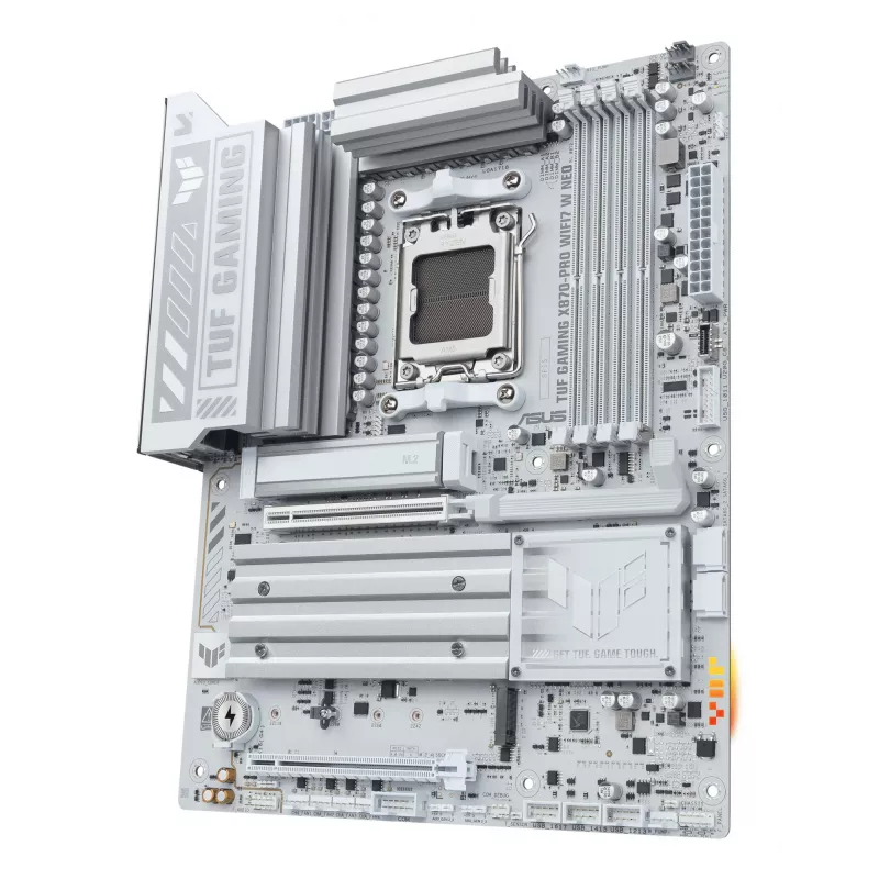 Mātesplate ASUS TUF GAMING X870-PRO WIFI7 W NEO, AMD X870, Socket AM5, ATX, DDR5, 4 DIMM, 256 GB, Wi‑Fi 7, 5Gb Ethernet
