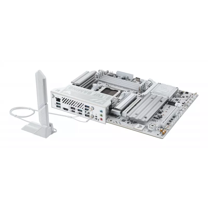Mātesplate ASUS TUF GAMING X870-PRO WIFI7 W NEO, AMD X870, Socket AM5, ATX, DDR5, 4 DIMM, 256 GB, Wi‑Fi 7, 5Gb Ethernet