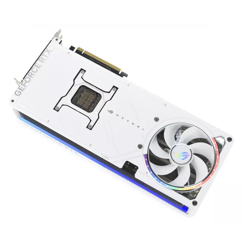 Grafikas karte ASUS ROG Astral GeForce RTX 5090, 32 GB GDDR7, 512-bit, PCIe 5.0, 3 ventilatori, balta