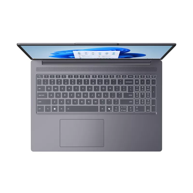Lenovo IdeaPad plāns 3 16IRH10 Intel® Core™ i5 i5-13420H klēpjdators 40,6 cm (16 collu) WUXGA 16 GB DDR5-SDRAM 512 GB SSD Wi-Fi 7 (802.11be) Windows 11 Home vācu pelēks